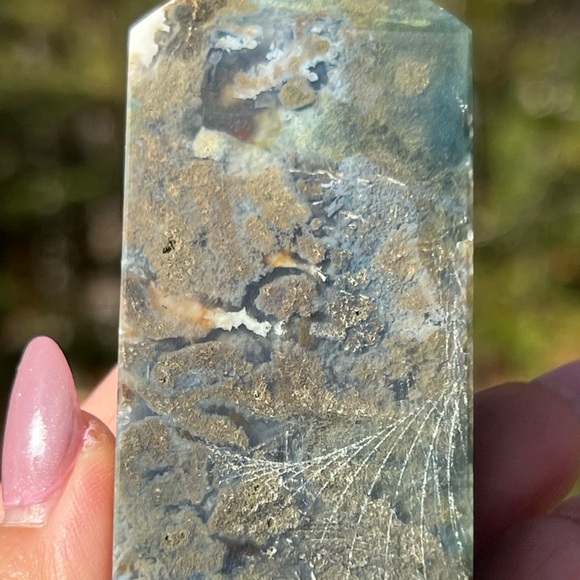 Ocean jasper (2) tower | crystal - Picture 8 of 13